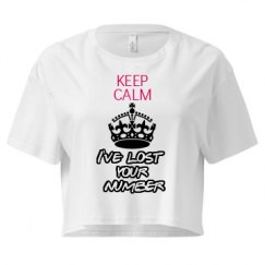 Ladies Festival Cali Crop Top Tee