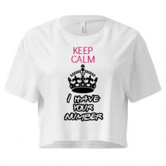 Ladies Festival Cali Crop Top Tee