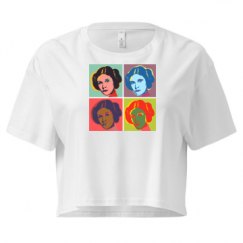 Ladies Festival Cali Crop Top Tee