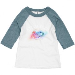 Toddler 3/4 Sleeve Raglan Tee