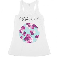 Ladies Flowy Racerback Tank