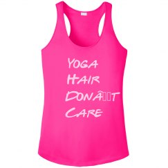 Yoga hair performance shirt