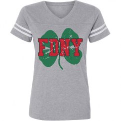 Ladies Relaxed Fit Vintage Sports Tee