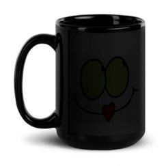 15oz Black Glossy Mug