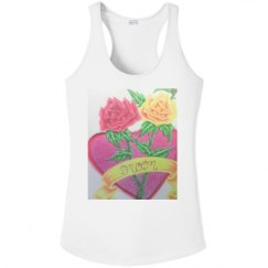 Ladies Athletic Performance Racerback Tank