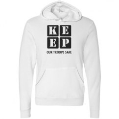 Unisex Fleece Pullover Midweight Hoodie