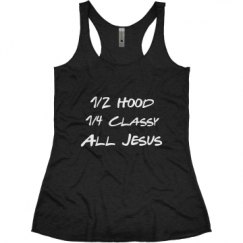 Ladies Slim Fit Super Soft Racerback Triblend Tank