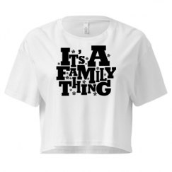 Ladies Festival Cali Crop Top Tee