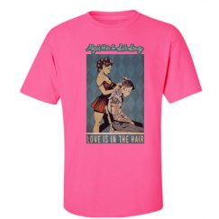 Unisex Ultra Cotton Safety Neon Crewneck Tee