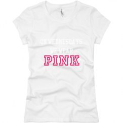 Ladies Slim Fit Basic Promo Jersey Tee
