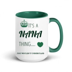 15oz Ceramic Mug with Color Inside