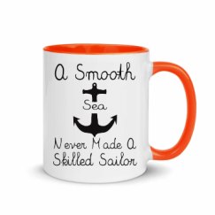 11oz Ceramic Mug with Color Inside