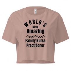 Ladies Festival Cali Crop Top Tee