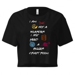 Ladies Festival Cali Crop Top Tee