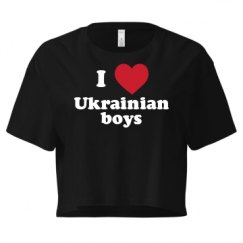 Ladies Festival Cali Crop Top Tee