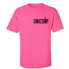 Unisex Ultra Cotton Safety Neon Crewneck Tee