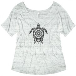 Ladies Flowy Slouchy Tee