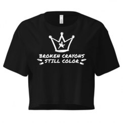 Ladies Festival Cali Crop Top Tee