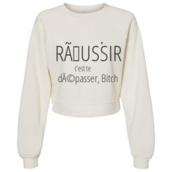 Women's Raglan Pullover Fleece