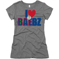 Ladies Slim Fit Super Soft Triblend Tee