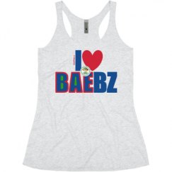 Ladies Slim Fit Super Soft Racerback Triblend Tank