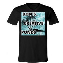 Unisex V-Neck Jersey Tee