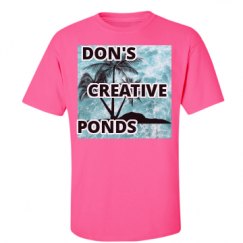 Unisex Ultra Cotton Safety Neon Crewneck Tee