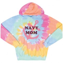 Unisex Tie-Dye Fleece Hoodie