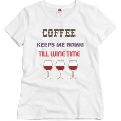 Cute Fun Wine Tee Shirt
