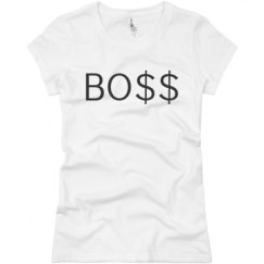 Ladies Slim Fit Basic Promo Jersey Tee