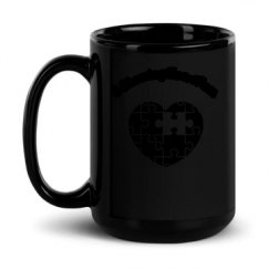 15oz Black Glossy Mug