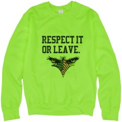 Unisex Neon Crewneck Sweatshirt