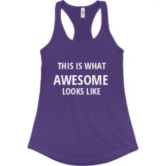 Ladies Slim Fit Racerback Tank Top