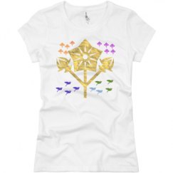 Ladies Slim Fit Basic Promo Jersey Tee