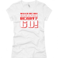 Ladies Slim Fit Basic Promo Jersey Tee