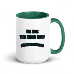 15oz Ceramic Mug with Color Inside