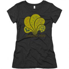 Ladies Slim Fit Super Soft Triblend Tee