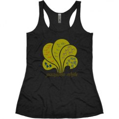 Ladies Slim Fit Super Soft Racerback Triblend Tank