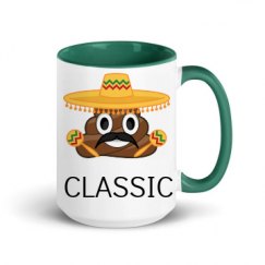 15oz Ceramic Mug with Color Inside