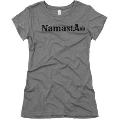 Ladies Slim Fit Super Soft Triblend Tee