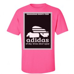 Unisex Ultra Cotton Safety Neon Crewneck Tee