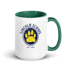 15oz Ceramic Mug with Color Inside