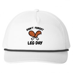 Snapback Five-Panel Rope Hat