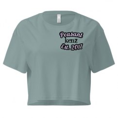 Ladies Festival Cali Crop Top Tee