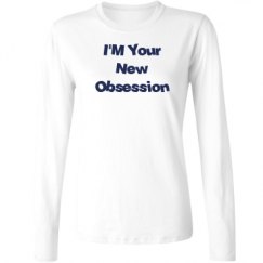 Ladies Relaxed Fit Basic Long Sleeve Tee