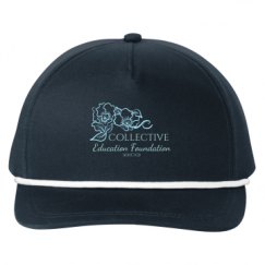 Snapback Five-Panel Rope Hat