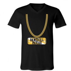 Unisex V-Neck Jersey Tee