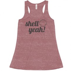Ladies Flowy Racerback Tank
