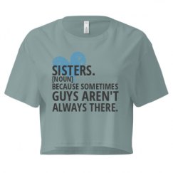 Ladies Festival Cali Crop Top Tee