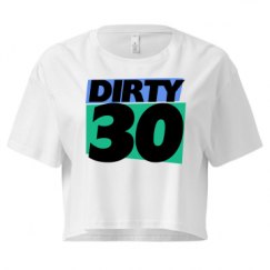 Ladies Festival Cali Crop Top Tee